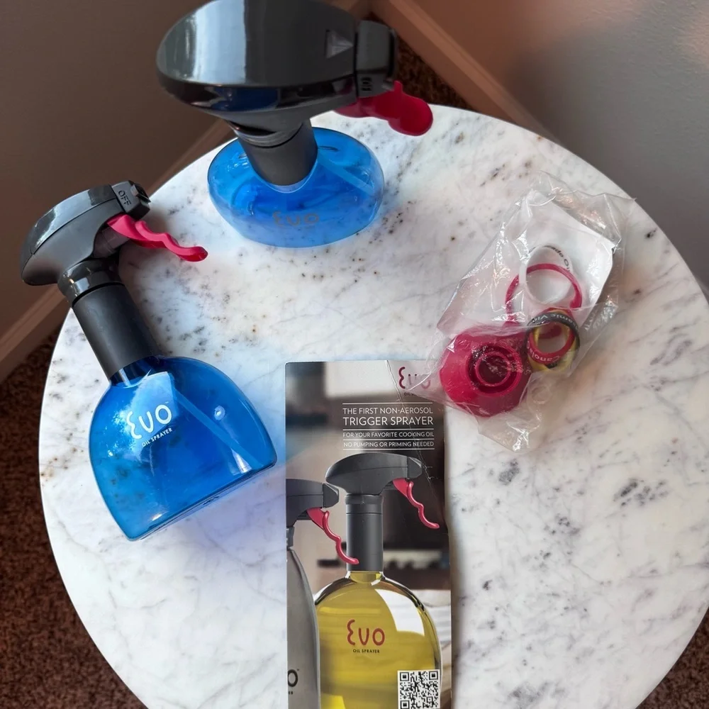 Evo Blue Kitchen Spray Bottles - NEW